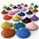 Buy High Quality Color Glazes dim grey,pink ceramic glaze,black earthenware,