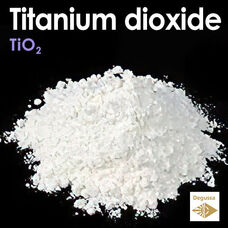 TITANIUM DIOXIDE - Titanium(IV) Oxide Titanium White, Pigment White 6 (PW6) Pottery Pigment Stain Color Made in Germany Earthenware Stoneware Porcelain