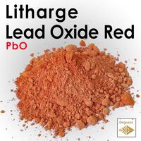Lithargit - Blei(II)-oxid rot - Lithargyrum - Reinheitsklasse zur Analyse