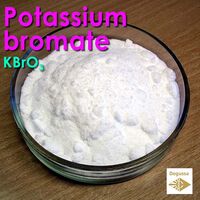 Potassium bromate (KBrO3)