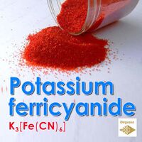 Potassium ferricyanide - Prussian Red, Potassium hexacyanoferrate(III)