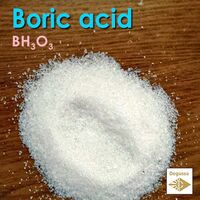 BORIC ACID - Uses, Interactions, Mechanism of Action - Medical health