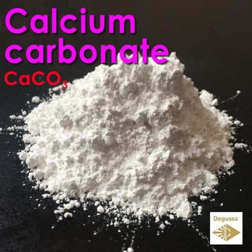 CaCO3 Calcium carbonate symbol