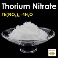 THORIUM NITRATE - Thorium(IV) nitrate - a chemical compound Thorium Nitricum Tetrahydrate