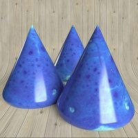 BLUE MUSHROOM -  Effect Glaze Gloss Semitransparent Degussa