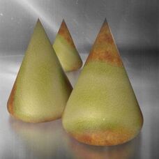 Bild Foto für Kuchen Gold Effektglasur für Keramik Steingut