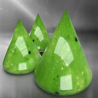 SLIME GREEN - Effect Glaze Gloss Semitransparent Degussa