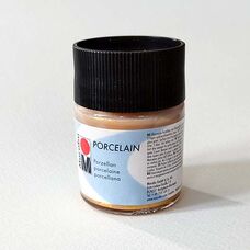 Gold Porcelain Paint - Golden Paint without firing for ceramics and Glass