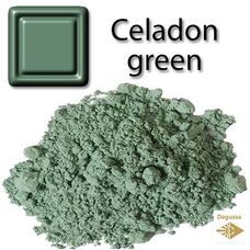 Bild Foto für Keramikpigment Dekorfarbe Seladon Grün