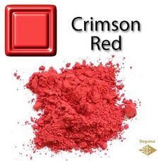 Pigments CRIMSON RED by Degussa 