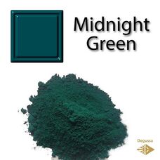 Bild Foto für Keramikpigment Dekorfarbe Mitternachtsgrün 