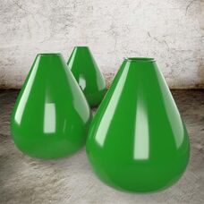 Waldgrün - Steinzeug Glasur Satin Halbtransparent von Blythe Colours Limited
