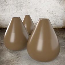 RAW UMBER BROWN - Stoneware Glaze Satin Semitransparent by Blythe Colours Limited